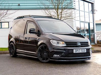Used VW Caddy Black Edition 102 HP (75 kW) 2017 Black MPV