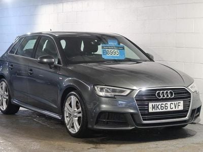 Used Audi A3 S-Line 2016 Grey Hatchback