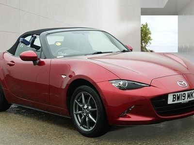 Used Mazda MX5 132 HP (97 kW) 2019 Red Cabriolet