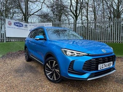 Blue Used 2025 MG ZS Trophy Hatchback | £17,990 (Good price)