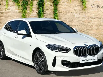 Used BMW 118 M Sport 138 HP (101 kW) 2020 White Hatchback
