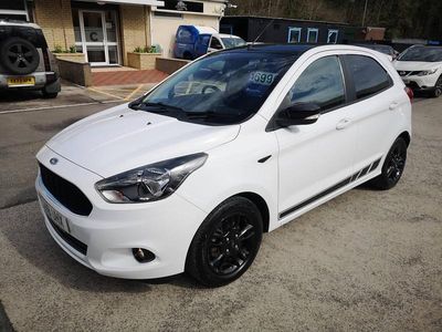 Used Ford Ka Plus Zetec 85 HP (62 kW) 2018 White Hatchback