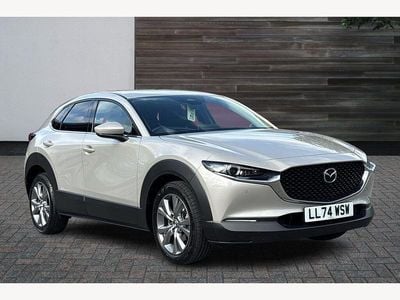 Silver Used 2024 Mazda CX-30 Exclusive-Line SUV | £18,781