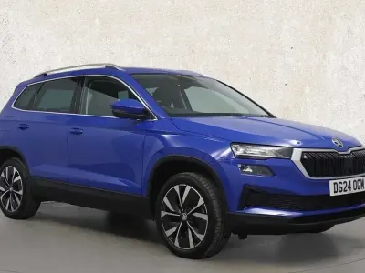Używany Skoda Karoq SE L 150 KM (110 kW) 2024 Niebieski SUV