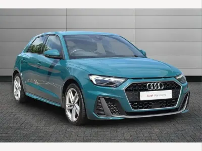 Used Audi A1 S-Line 95 HP (69 kW) 2020 Green SUV