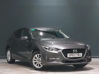 Grey Used 2017 Mazda 3 Hatchback | £9,698 (Fair price)