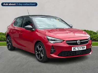 Używany Vauxhall Corsa Ultimate 130 KM (95 kW) 2023 Czerwony Hatchback