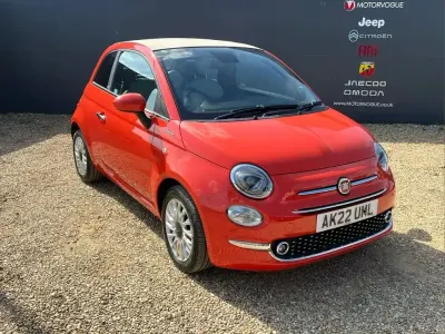 Occasion Fiat 500 Dolcevita 68 ch (50 kW) 2022 Orange Cabriolet