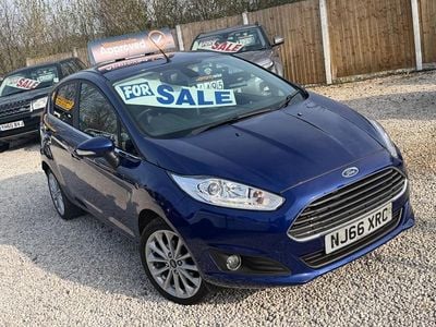 Used Ford Fiesta Titanium X 2016 Blue Hatchback