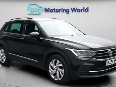 Used VW Tiguan S 150 HP (110 kW) 2022 Black SUV