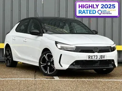 Used Vauxhall Corsa S 100 HP (73 kW) 2024 White Hatchback