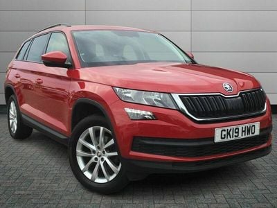 Second-hand Skoda Kodiaq SE 150 CP (110 kW) 2019 Roșu SUV