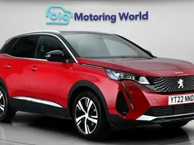 Used Peugeot 3008 GT 131 HP (96 kW) 2022 Red SUV