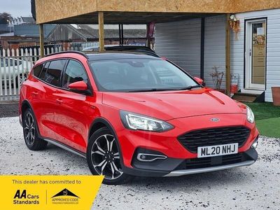 Red Used 2020 Ford Focus Active X Estate | £10,950 (Super price)
