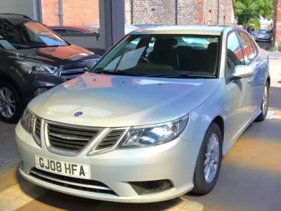 Used Saab 9-3 Linear 147 HP (108 kW) 2008 Silver Sedan