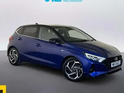 Used Hyundai i20 Ultimate 101 HP (74 kW) 2021 Blue Hatchback