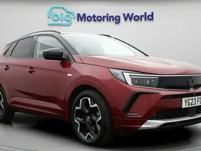 Used Vauxhall Grandland X Ultimate 131 HP (96 kW) 2023 Red SUV