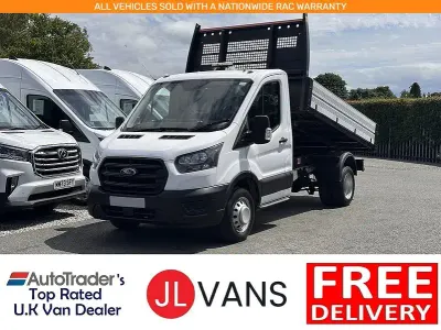 Used Ford Transit 130 HP (95 kW) 2021 White Van