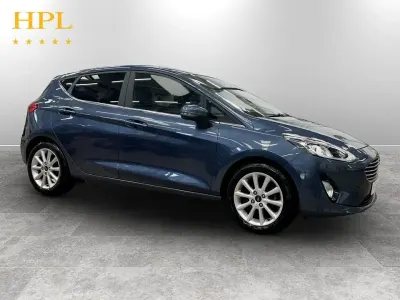 Used Ford Fiesta Titanium 95 HP (69 kW) 2020 Blue Hatchback