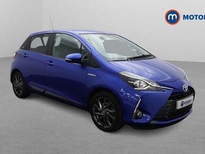 Used Toyota Yaris Hybrid 101 HP (74 kW) 2020 Blue Hatchback