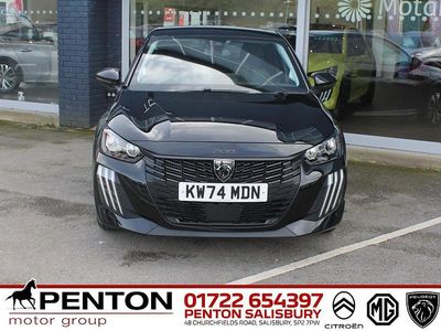 Used Peugeot 208 Allure 110 HP (80 kW) 2024 Black Hatchback