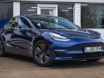 Used Tesla Model 3 254 kW (346 HP) 2020 Blue Sedan