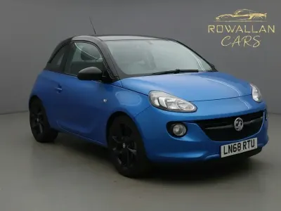 Used Vauxhall Adam 2018 Blue Hatchback