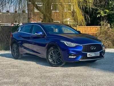 Used Infiniti Q30 Business 109 HP (80 kW) 2017 Blue Hatchback