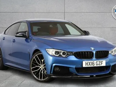 Used BMW 430 Gran Coupé M Sport 258 HP (189 kW) 2016 Blue Coupe