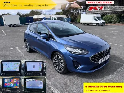 Used Ford Fiesta Titanium X 2022 Blue Hatchback