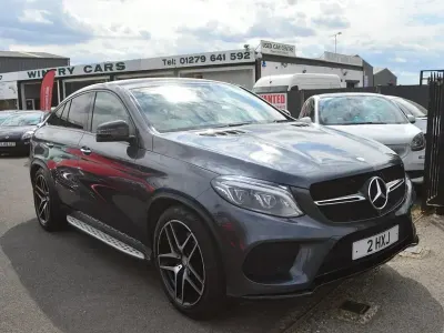 Used Mercedes GLE450 AMG Premium Plus 361 HP (265 kW) 2015 Grey SUV