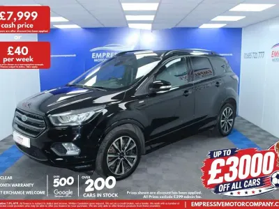 Used Ford Kuga ST-Line 120 HP (88 kW) 2017 Black SUV