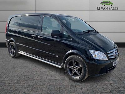 Black Used 2012 Mercedes Vito Van | £9,995
