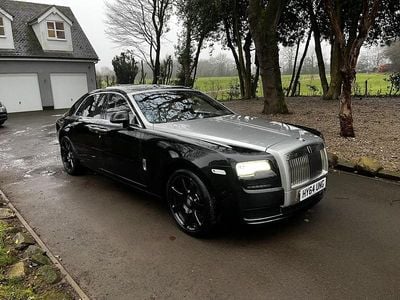 Used Rolls Royce Ghost 563 HP (414 kW) 2014 Black Sedan