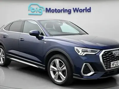 Used Audi Q3 Sportback S-Line 245 HP (180 kW) 2023 Blue SUV