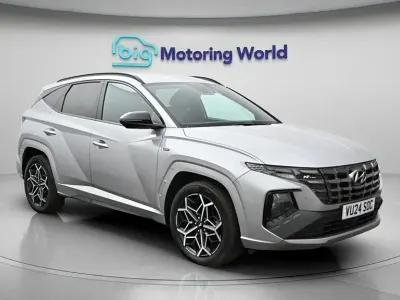 Begagnad Hyundai Tucson N Line 230 HK (169 kW) 2024 Silver SUV