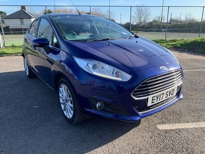 Blue Used 2017 Ford Fiesta Titanium X Hatchback | £5,795 (Super price)