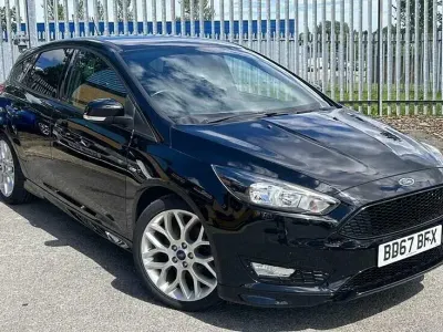 Used Ford Focus ST-Line 150 HP (110 kW) 2017 Black Hatchback