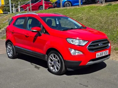 Używany Ford Ecosport Titanium 2019 Czerwony SUV