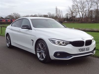 used BMW 420 Gran Coupé 4 Series 2.0 I SPORT 4d 181 BHP FINISHED IN ALPINE WHITE