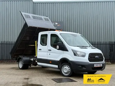 Used Ford Transit 130 HP (95 kW) 2017 White Van