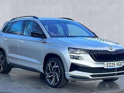 Used Skoda Karoq SportLine 150 HP (110 kW) 2025 Silver SUV