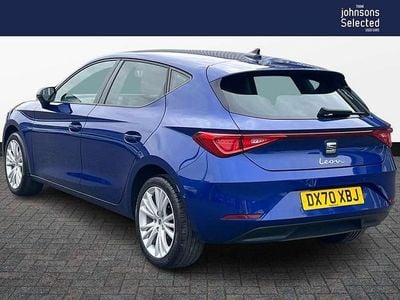 Used Seat Leon SE Dynamic 128 HP (94 kW) 2020 Blue Hatchback