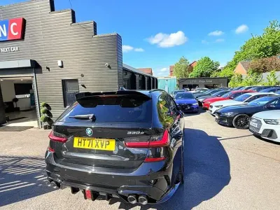 Used BMW 330e M Sport 288 HP (211 kW) 2022 Black Estate