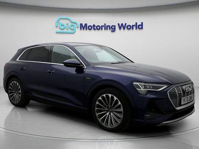 Used Audi e-tron S-Line 300 kW (408 HP) 2020 Blue SUV