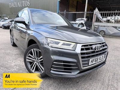 Used Audi Q5 S-Line 190 HP (139 kW) 2018 Grey SUV