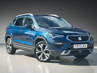 Used Seat Ateca SE Technology 150 HP (110 kW) 2023 Lava blue metallic SUV