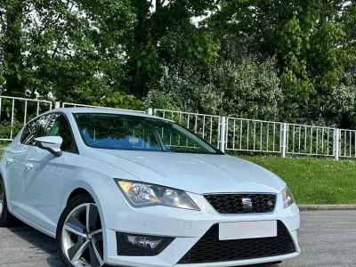 Used Seat Leon FR 180 HP (132 kW) 2014 White Hatchback