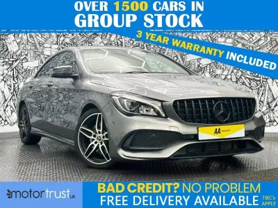 Used Mercedes CLA220 AMG line 177 HP (130 kW) 2018 Grey Sedan