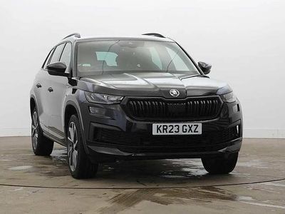 Used Skoda Kodiaq SportLine 150 HP (110 kW) 2023 Black SUV